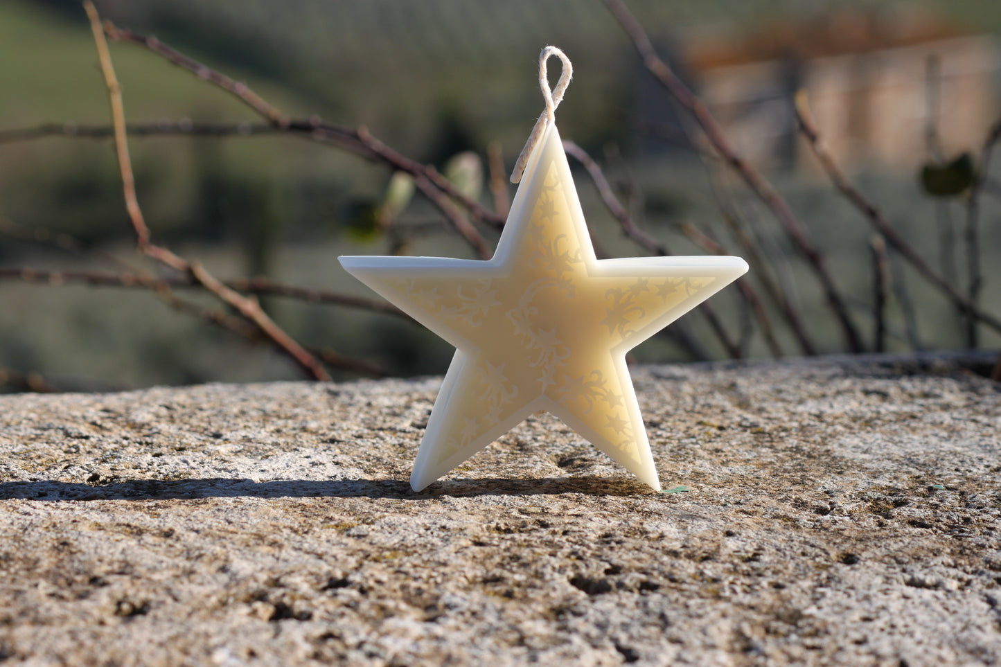 Large Star Candle