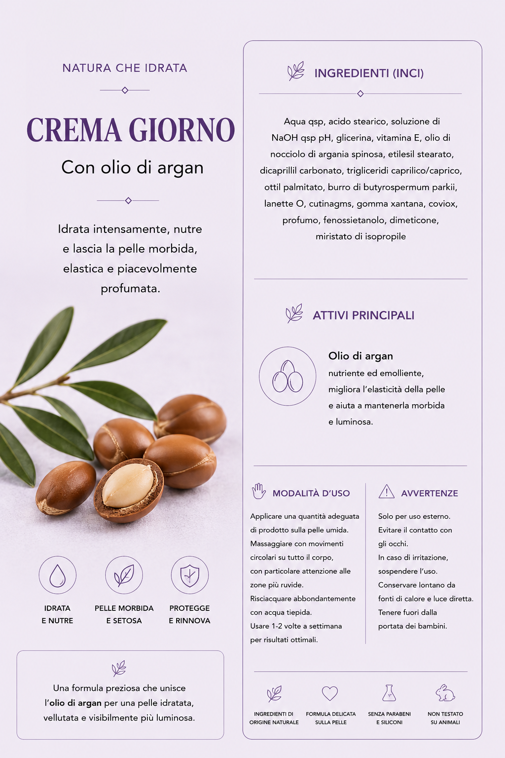 Day Cream Argan – Idratazione Sublime Quotidiana